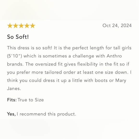 NWT Size S (P2P 23") - By Anthropologie Color Block Mini Sweater Dress - Picture 16 of 16